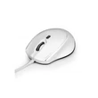 Kép 2/5 - PORT DESIGNS Egér veztékes, silent, optikai, USB-C/USB, 1200/1600/2400 dpi, 1,6 m, fehér