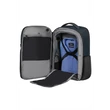 Kép 4/5 - SAMSONITE Notebook hátizsák 142145-1277, BP EXP Overnight 17.3" (Deep blue) -BIZ2GO