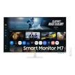 Kép 1/4 - SAMSUNG AI SMART VA monitor 43" M7, 3840x2160, 16:9, 300cd/m2, 4ms, 2xHDMI/3xUSB/USB-C/WiFi/Bluetooth, hangszóró, fehér