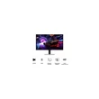 Kép 4/5 - SAMSUNG Gaming 240Hz OLED monitor 32" G8, 3840x2160, 16:9, 260cd/m2, 0.03ms, HDMI/DisplayPort/USB,Pivot