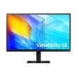 Kép 1/5 - SAMSUNG IPS monitor B2B 27" S80D, 3840x2160, 16:9, 350cd/m2, 5ms, HDMI/DisplayPort/3xUSB, Pivot