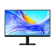 Kép 1/5 - SAMSUNG IPS monitor B2B 27" S80UD, 3840x2160, 16:9, 350cd/m2, 5ms, LAN/HDMI/DisplayPort/3xUSB/USB-C, Pivot