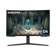 Kép 2/5 - SAMSUNG Ívelt Gaming&Smart 240Hz VA monitor 32" G65B, 2560x1440, 16:9, 350cd/m2, 1ms, DP/2xHDMI/2xUSB/LAN/WiFi/BT, Pivot