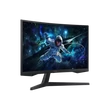 Kép 5/5 - SAMSUNG Ívelt Gaming 165Hz VA monitor 27" G55C, 2560x1440, 16:9, 300cd/m2, 1ms, HDMI/DisplayPort