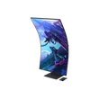 Kép 5/5 - SAMSUNG Ívelt Gaming 165Hz VA monitor 55" G97NC, 3840x2160, 16:9, 600cd/m2, 1ms, 3xHDMI/DP/2xUSB/LAN/WiFi/BT, hangszóró
