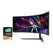 Kép 2/5 - SAMSUNG Ívelt Gaming 240Hz VA monitor 57" G95NC, 7680x2160, 32:9, 420cd/m2, 1ms, 3xHDMI/DP/2xUSB