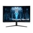 Kép 1/5 - SAMSUNG Ívelt Gaming 240Hz VA monitor 32" G85NB, 3840x2160, 16:9, 350cd/m2, 1ms, 2xHDMI/DisplayPort/2xUSB, Pivot