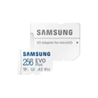 Kép 4/5 - SAMSUNG Memóriakártya, EVO Plus microSD kártya (2021) 256GB, CLASS 10, UHS-1, U3, V30, A2, + Adapter, R160/W