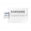 Kép 5/5 - SAMSUNG Memóriakártya, EVO Plus microSD kártya (2021) 64GB, CLASS 10, UHS-1, U1, V10, A1, + Adapter, R130/W