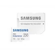 Kép 4/5 - SAMSUNG Memóriakártya, PRO Endurance microSD kártya 256GB, CLASS 10, UHS-I (SDR104), + SD Adapter, R100/W40
