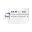 Kép 5/5 - SAMSUNG Memóriakártya, PRO Endurance microSD kártya 256GB, CLASS 10, UHS-I (SDR104), + SD Adapter, R100/W40