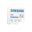 Kép 3/5 - SAMSUNG Memóriakártya, PRO Endurance microSD kártya 64GB, CLASS 10, UHS-I (SDR104), + SD Adapter, R100/W30