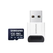 Kép 5/5 - SAMSUNG Memóriakártya, PRO Ultimate microSD with Reader 128GB, Class 10, V30, A2, Grade 3 (U3), R200/W130, +Adapter