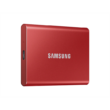 Kép 1/5 - SAMSUNG Hordozható SSD T7 USB 3.2 1TB (Piros)