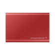 Kép 3/5 - SAMSUNG Hordozható SSD T7 USB 3.2 1TB (Piros)