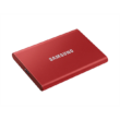 Kép 4/5 - SAMSUNG Hordozható SSD T7 USB 3.2 1TB (Piros)