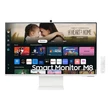 Kép 1/5 - SAMSUNG SMART VA monitor 32" M8, 3840x2160, 16:9, 400cd/m2, 4ms, HDMI/2xUSB/USB-C/WiFi/BT, hangszóró/kamera, Fehér