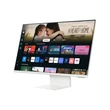Kép 3/5 - SAMSUNG SMART VA monitor 32" M8, 3840x2160, 16:9, 400cd/m2, 4ms, HDMI/2xUSB/USB-C/WiFi/BT, hangszóró/kamera, Fehér