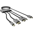 Kép 1/5 - SANDBERG Kábel, All-In-1 Display Adapter Hub