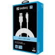 Kép 2/2 - SANDBERG Töltőkábel, MicroUSB Sync/Charge Cable 3m