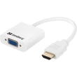 Kép 1/3 - SANDBERG Kijelző konverter, HDMI to VGA+Audio Converter