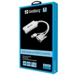 Kép 2/2 - SANDBERG Kijelző konverter, VGA+Audio to HDMI Converter