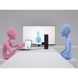 Kép 5/5 - SANDBERG Videokonferencia (3in1 webcam, mikrofon & hangszóró), All-in-1 ConfCam 1080P Remote
