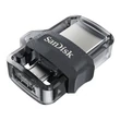 Kép 1/2 - SANDISK Pendrive 173384, MOBIL MEMÓRIA "DUAL DRIVE" m3.0, 32GB, 150MB/s