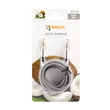 Kép 2/2 - SBOX Kábel, AUDIO CABLE 3.5 Male - 3.5 mm Male 1.5 m White