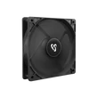 Kép 1/4 - SBOX Notebook hűtőventilátor CF-120/R, FAN CF-120 / RETAIL
