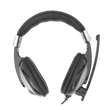 Kép 2/5 - SBOX Fejhallgató, HEADSET + MICROPHONE, Black/Silver