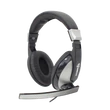 Kép 1/5 - SBOX Fejhallgató, HEADSET + MICROPHONE, Black/Silver