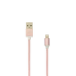 Kép 1/2 - SBOX Kábel, CABLE USB A Male -> 8-pin iPh Male 1.5 m Rose gold - Blister