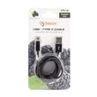 Kép 2/2 - SBOX Kábel, CABLE USB Male -> TYPE-C Male 1.5 m Black