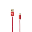 Kép 1/2 - SBOX Kábel, CABLE USB Male -> TYPE-C Male 1.5 m Red
