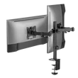 Kép 4/5 - SBOX LCD-352/2-2, DESKTOP MOUNT (2 képernyős rögzítőkar), (17-32", max. 9 kg/monitor, max.VESA: 100x100 mm)