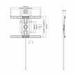 Kép 3/3 - SBOX PLB-1246F fali konzol, forgatható, 37"-70", 600x400, max 50 kg