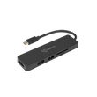 Kép 1/3 - SBOX Dokkoló TCA-51, ADAPTER USB TYPE-C -> HDMI/USB-3.0/SD+TF - 5in1