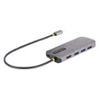 Kép 1/3 - STARTECH USB-C Multiport Adapter 1xHDMI 4K 60Hz, 3xUSB 3.2, 1xLAN, 1xType-C, 30cm kábel