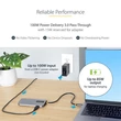 Kép 3/3 - STARTECH USB-C Multiport Adapter 1xHDMI 4K 60Hz, 3xUSB 3.2, 1xLAN, 1xType-C, 30cm kábel