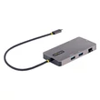 Kép 2/2 - STARTECH USB-C Multiport Adapter, 2xHDMI, 2xUSB 3.2, 1xSD, 1xLAN, 1xMicroSD, 1xUSB-C, 30cm kábel