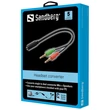 Kép 2/2 - SANDBERG Audio adapter, Headset converter(mobile) > PC