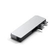 Kép 4/5 - Satechi Aluminium Pro Hub Mini (1xUSB4 96W  6K display output, 2 x USB-A 3.0, 1x  Lan, 1xUSB-C, 1xAudio) - silver