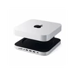Kép 2/5 - Satechi Aluminium Type-C Stand and Hub for Mac Mini - Silver