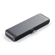 Kép 5/5 - Satechi USB-C Mobile Pro HUB SD (1x USB-C PD,1x 4K HDMI,1x USB 3.0, MicroSD, 3.5mm audio) - Grey