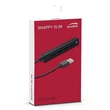 Kép 2/2 - SPEEDLINK SL-140000-BK SNAPPY SLIM USB Hub, 4-Port, USB 2.0, Passzív, fekete