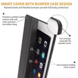 Kép 5/5 - TECH-PROTECT APPLE IPAD 9.7 (2017/2018) TABLET TOK (SMART CASE) ON/OFF FUNKCIÓVAL - BLACK (ECO CSOMAGOLÁS)