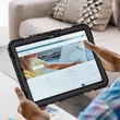 Kép 5/5 - TECH-PROTECT SAMSUNG GALAXY TAB S9 FE 10.9 ÜTÉSÁLLÓ TABLET TOK 360 FOKOS VÉDELEMMEL, 4H KIJELZŐVÉDŐ ÜVEGGEL, FEKETE