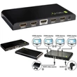 Kép 2/2 - TECHLY HDMI splitter, 1 in 4 out, 30 méter, 4K Ultra HD