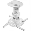 Kép 1/5 - TECHLY ICA-PM 100WH univerzális projektor mennyezeti konzol, 218 mm, fehér